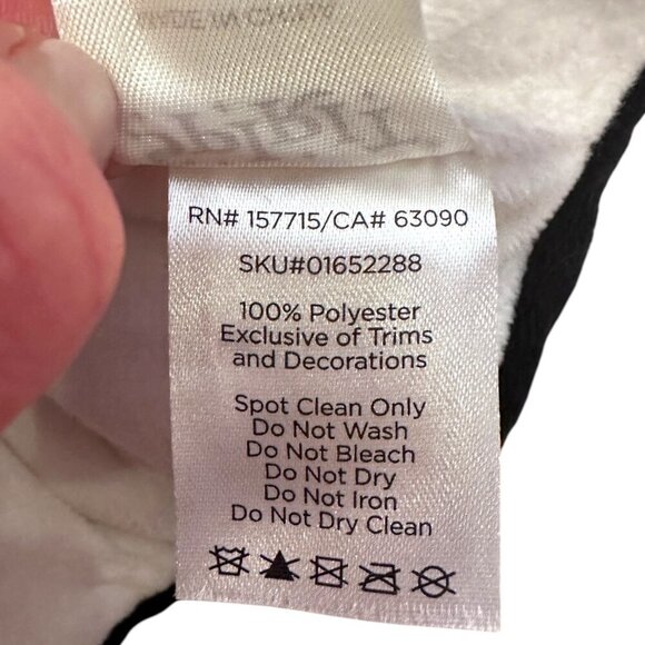 Reversible Plush Ghost and Monster Scary Ghost Stuffed Toy Black and White - Picture 9 of 11